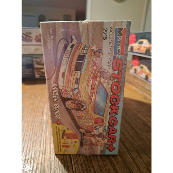 Vintage 1990 Monogram 12 Miller High Life Buick Stock Car+ Model Kit 1:24 Nascar - Picture 3 of 7